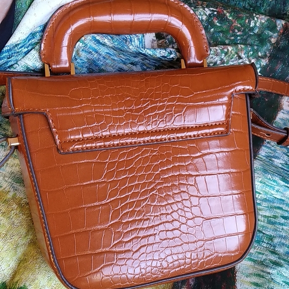Mango shoulder bag with handle - Picture 2 of 8